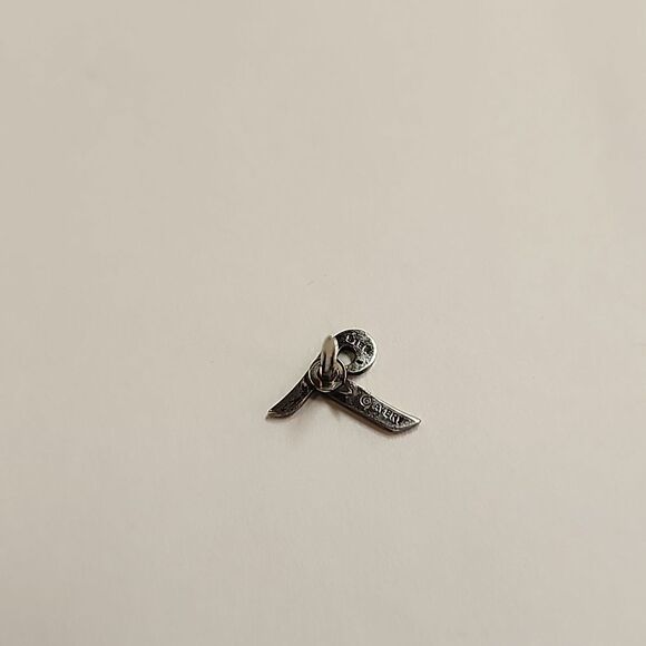James Avery Silver Script Initial 'T' Pin Sterling Silver 925 - Picture 3 of 4